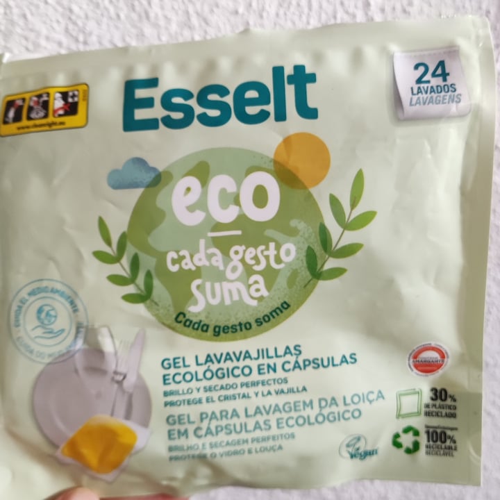 photo of Esselt Esselt Cápsulas para lavavajillas shared by @veganaynormal on  20 Dec 2021 - review