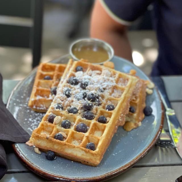 菜肴“Waffles”的照片