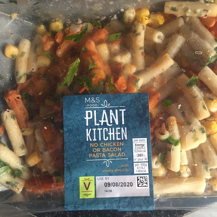 photo of Plant Kitchen (M&S) No Chicken or Bacon Pasta Salad shared by @peanut79 on  28 Oct 2020 - review