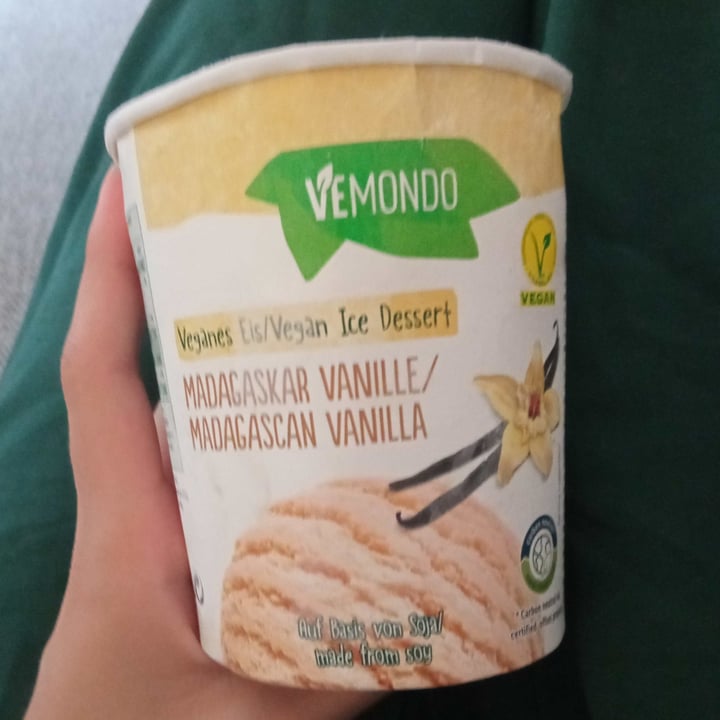 photo of Vemondo  Gelato vaniglia del Madagascar shared by @giowrgia on  29 Aug 2022 - review