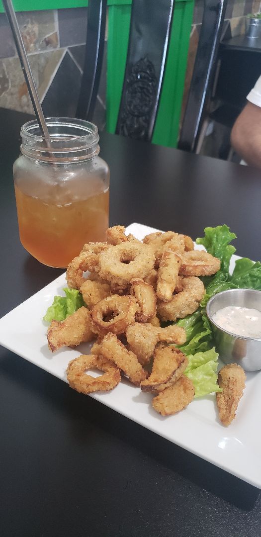 review photo of Vegan Plate Calamushroom shared by @stacyc420 on 30 Nov 2019 - review