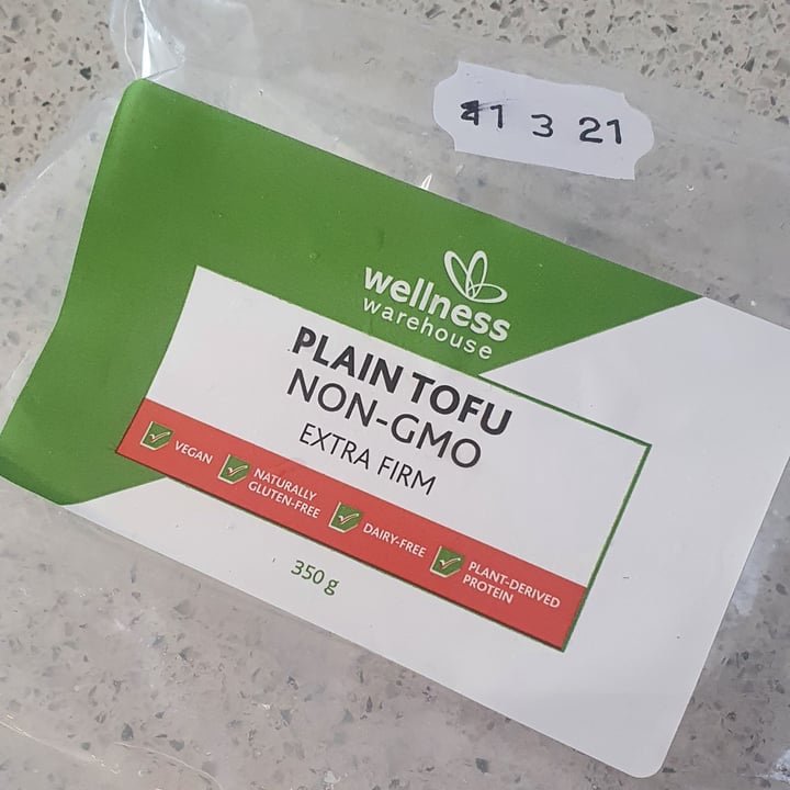 photo of Wellness Warehouse Plain tofu, Non GMO shared by @aaronjooste on  23 Feb 2021 - review