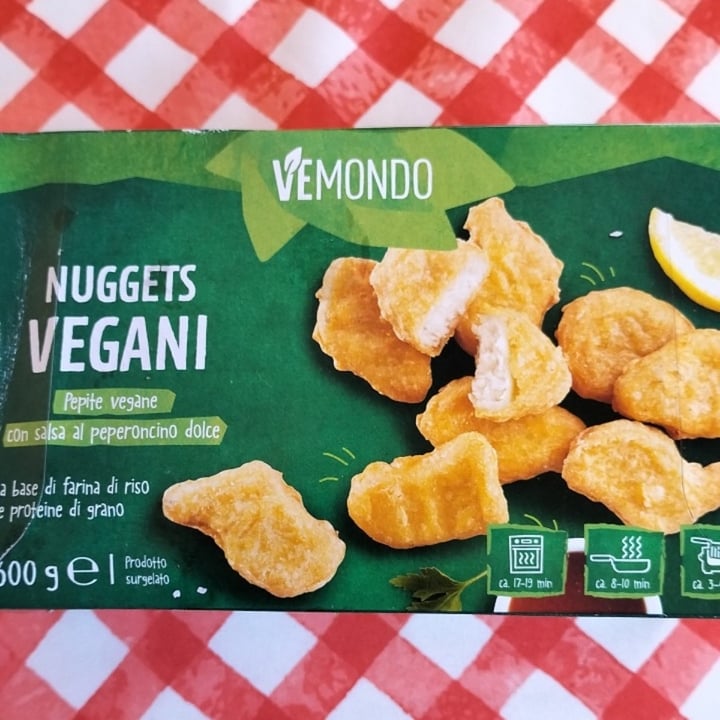 photo of Vemondo  Nuggets Vegani shared by @aloappete on  27 Jul 2022 - review