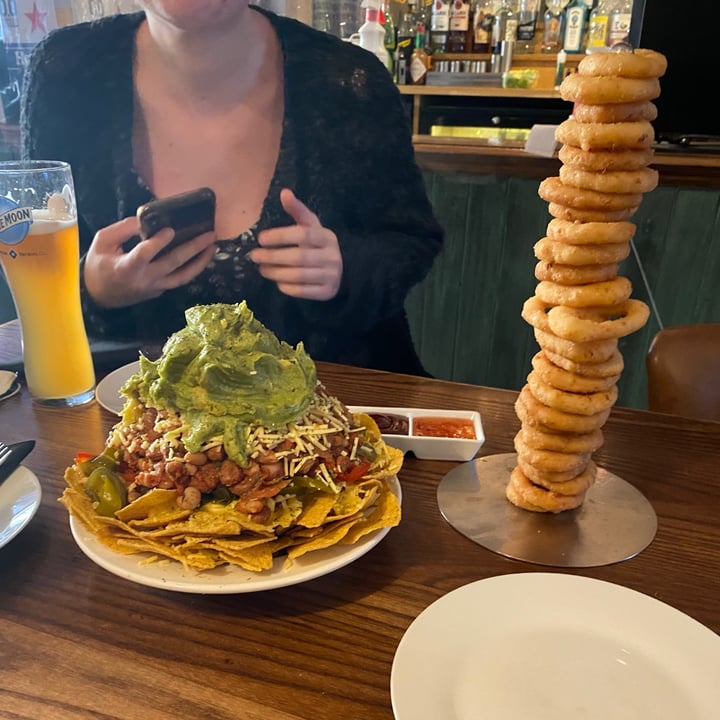 photo of The Auld Hoose Nachos, onion rings, chips shared by @kathbenson on  24 Jun 2021 - review