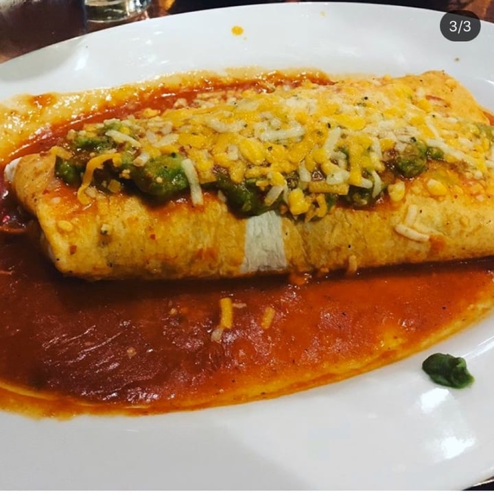 photo of El Sarape Burrito grande shared by @veganjessica on  31 Mar 2020 - review