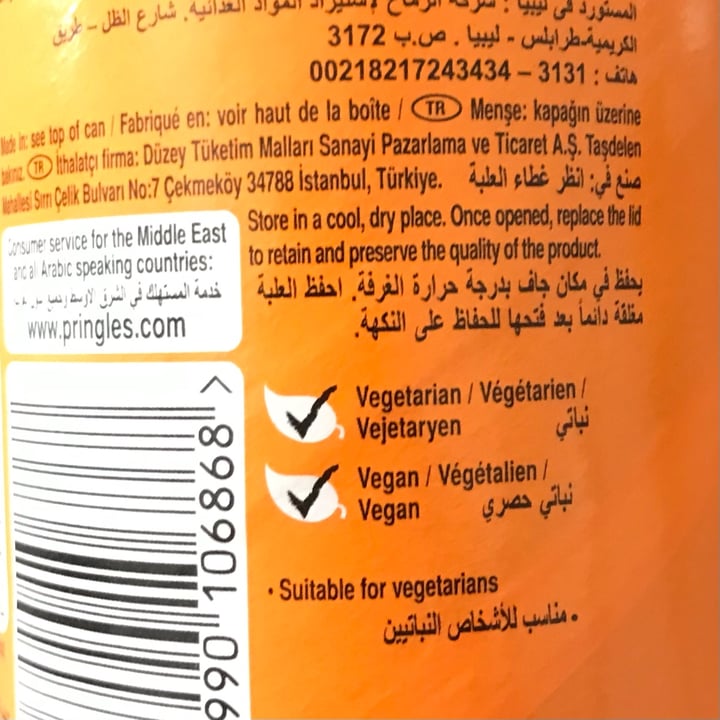review photo of Pringles Paprika shared by @veganforanimal on 18 Aug 2022 - review
