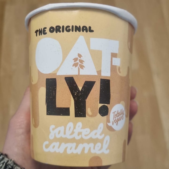 photo of Oatly Salted Caramel Ice Cream shared by @aamanda82 on  10 Nov 2022 - review