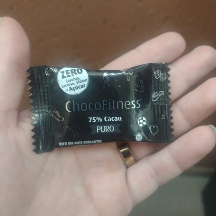 photo of choco fitness chocolate 75% shared by @vanessacravolima on  04 Sep 2022 - review