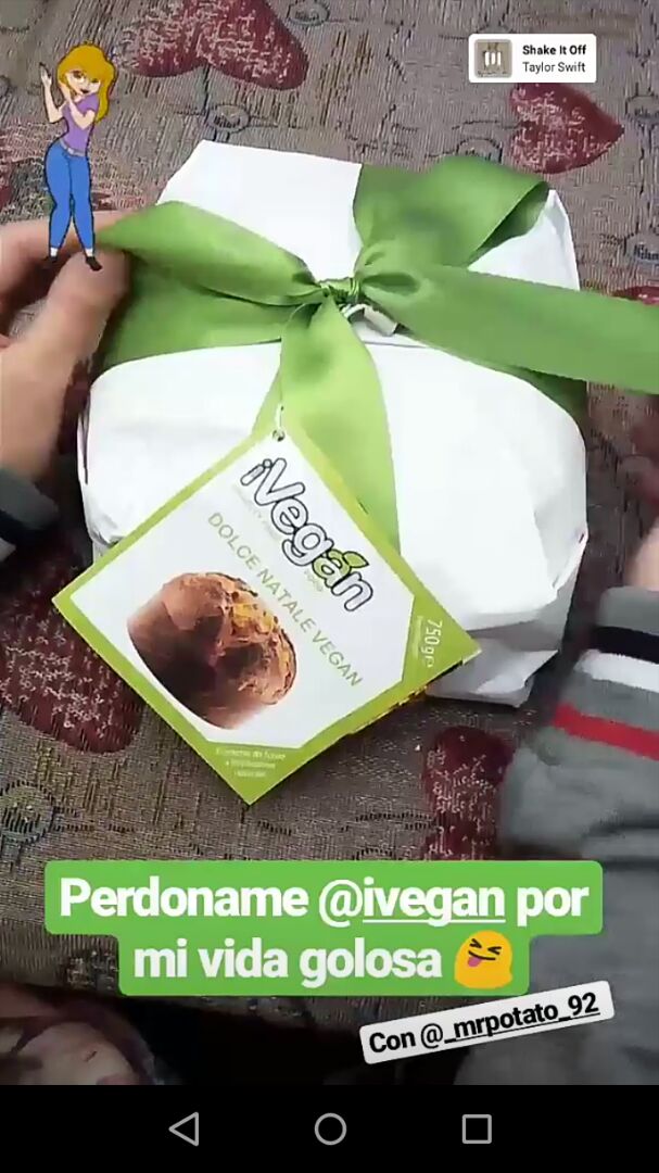 photo of Ivegan Dolce di Natale shared by @itsmichelakalos on  16 Mar 2020 - review