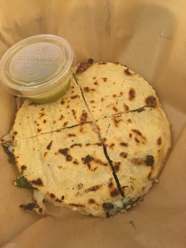 photo of Chaia Rainbow Chard Quesadilla shared by @tofumofo on  31 Oct 2019 - review