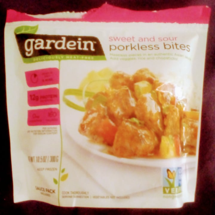 photo of Gardein Sweet And Sour Porkless Bites shared by @feelideal on  04 Jun 2022 - review