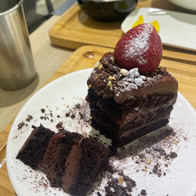 「Chocolate Cake」の料理の写真