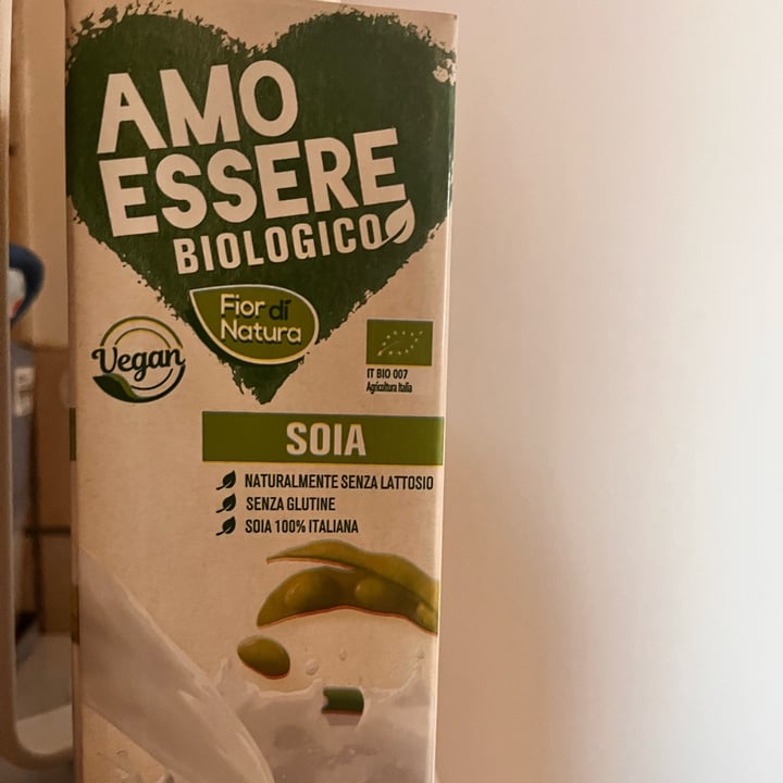 photo of Amo Essere Biologico Fior Di Natura Bevanda Vegetale A Base Di Soia shared by @paolinalambretta on  15 Sep 2022 - review