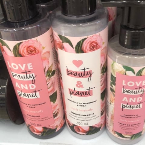 Creme de Limpeza Love Beauty & Planet Manteiga de Murumuru & Rosa