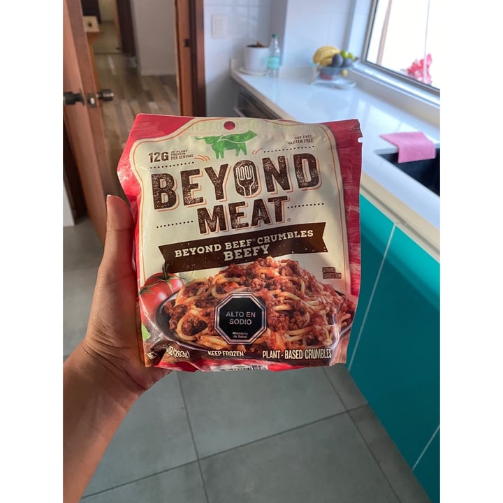 review photo of Beyond Meat Beyond Beef Crumbles Beefy shared by @alechugavegan on 17 Mar 2020 - review