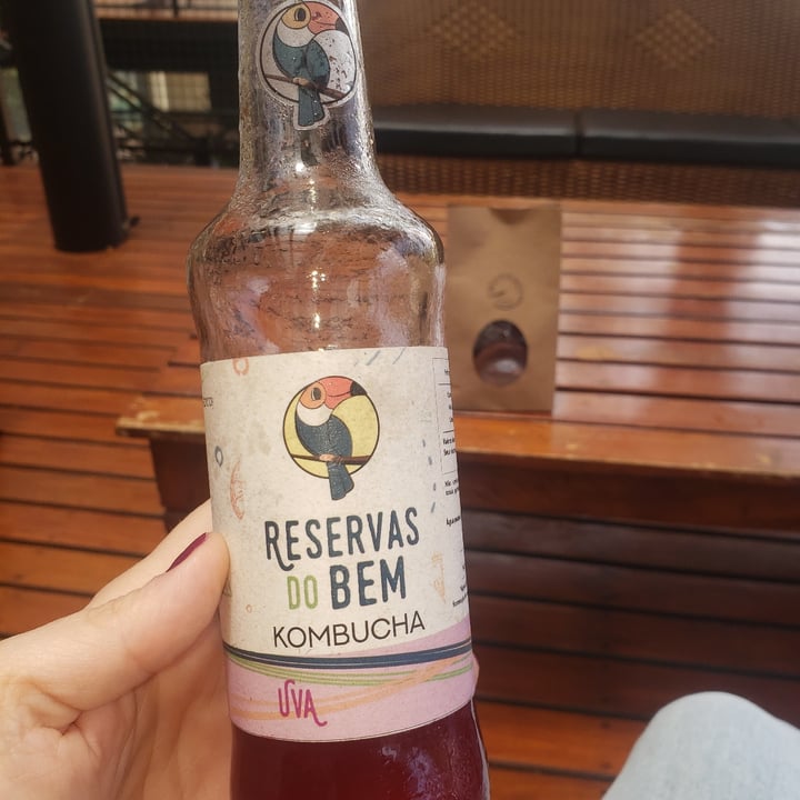 photo of reservas do bem Kombucha Uva  shared by @alessandraoliveira on  22 Nov 2022 - review