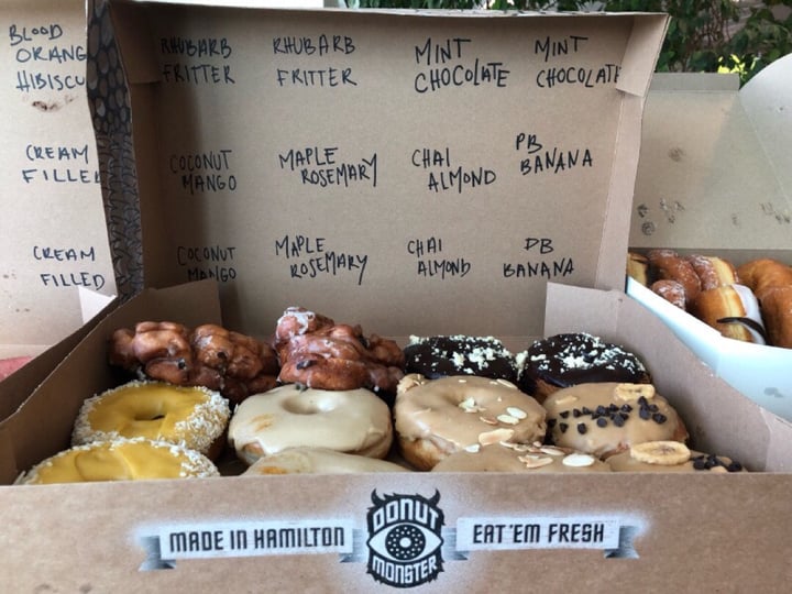 photo of Donut Monster Vegan Donuts shared by @lisam on  01 Aug 2019 - review
