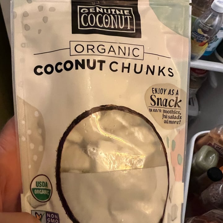 photo of Genuine Coconut Organic Coconut Chunks shared by @allycat38 on  04 Oct 2022 - review