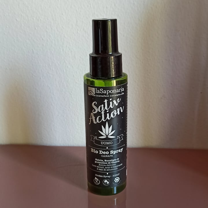 photo of La Saponaria Biodeo spray Canapa (Sativaction) shared by @deedie on  30 Jul 2021 - review