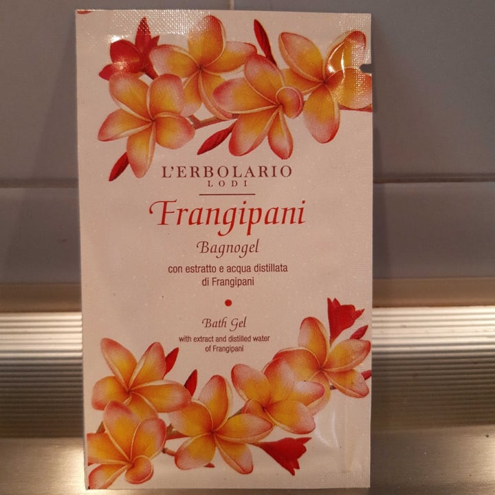 photo of L’Erbolario bagnogel frangipani shared by @alessandrafree on  24 Oct 2022 - review