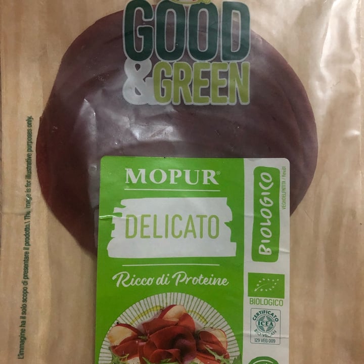 photo of Good & Green Affettato vegetale delicato shared by @marinachia on  06 Jun 2022 - review