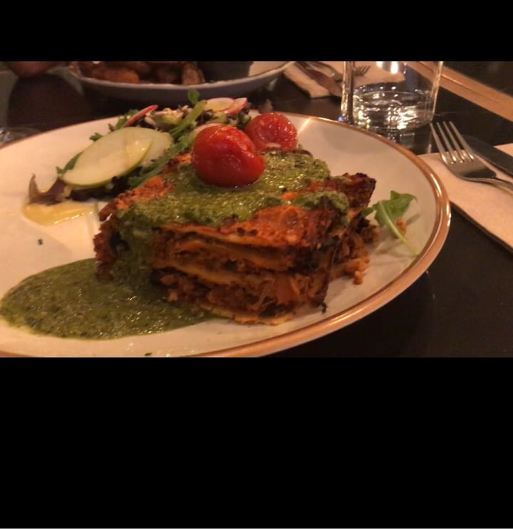 photo of The Green Affair Vegan Lasagne shared by @vegandumbo on  16 Jul 2020 - review