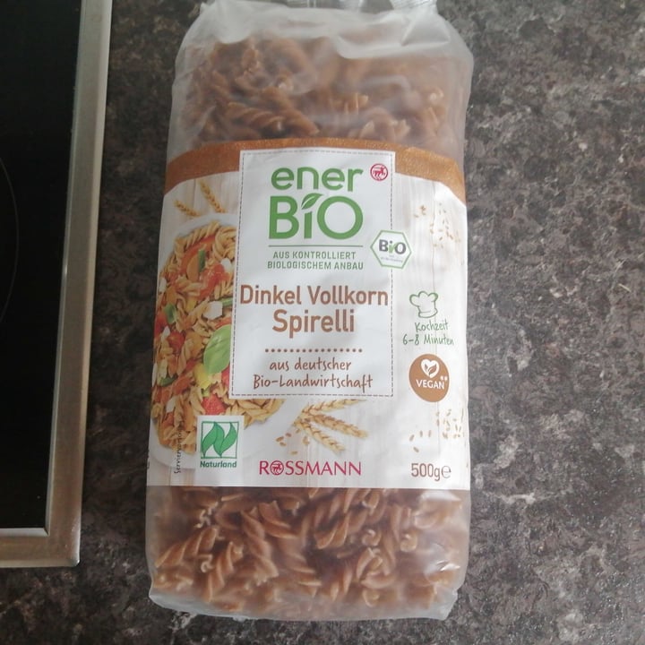 review photo of enerBio Dinkel Vollkorn Spirelli shared by @veganny18 on 28 Jun 2020 - review