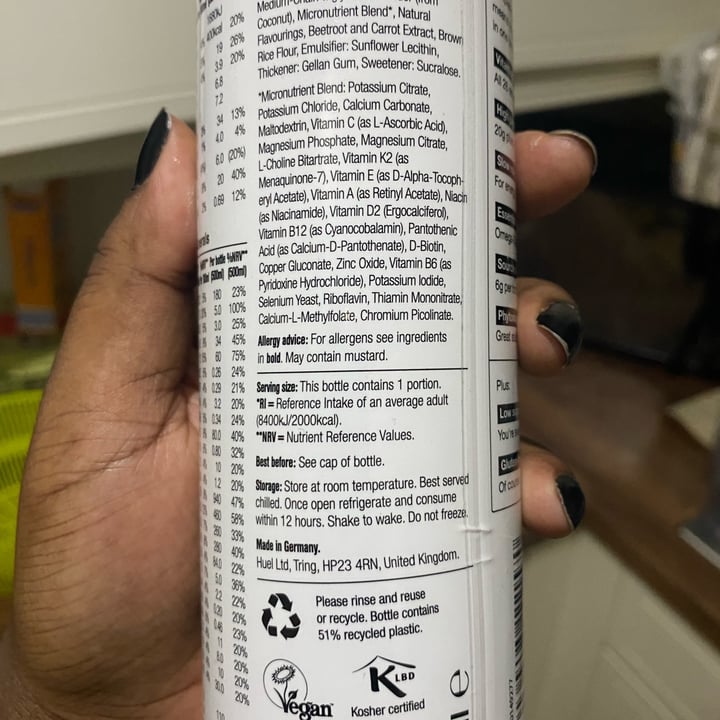 photo of Huel Berry Flavour shared by @melissashode on  22 Nov 2022 - review