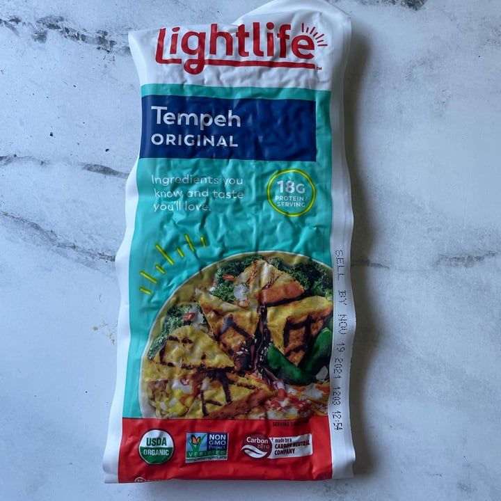 photo of Lightlife Original Tempeh shared by @veganfoodcrazy on  21 Oct 2021 - review
