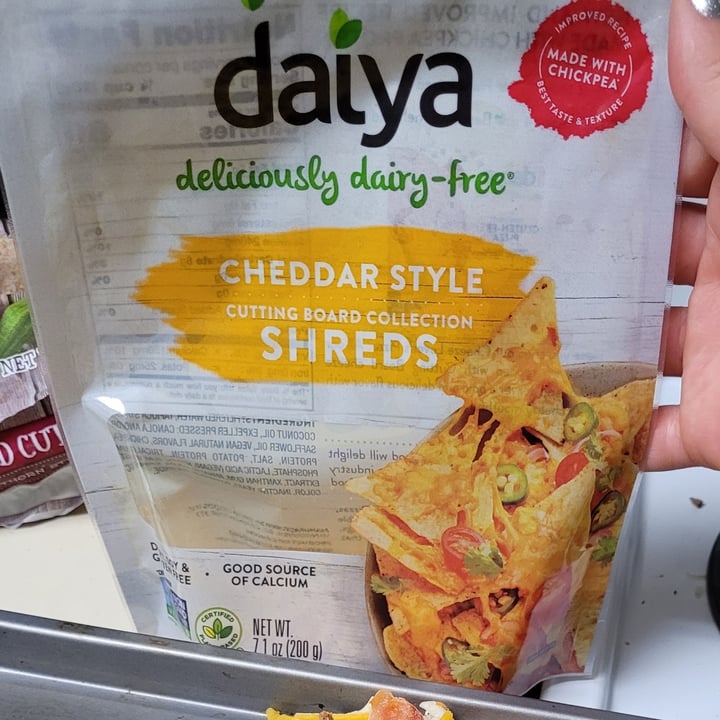 photo of Daiya Cheddar Style Shreds shared by @greentini4 on  24 Oct 2021 - review
