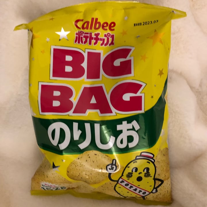 photo of Calbee Seaweed Potato Chips shared by @riaria on  31 Oct 2022 - review