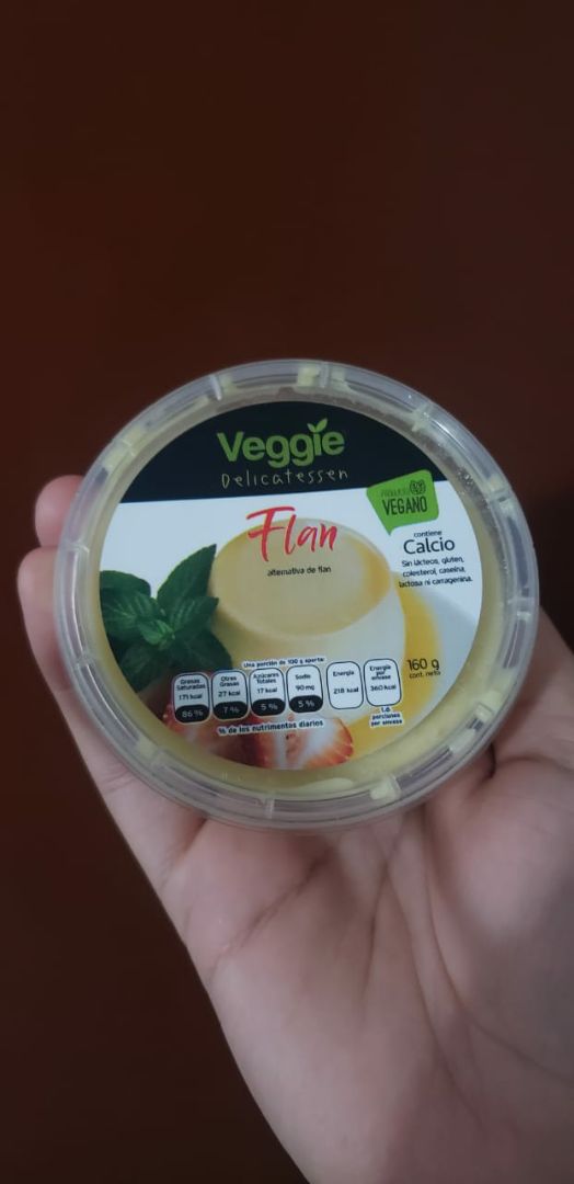 photo of Veggie Delicatessen Flan shared by @danielep on  25 Nov 2019 - review