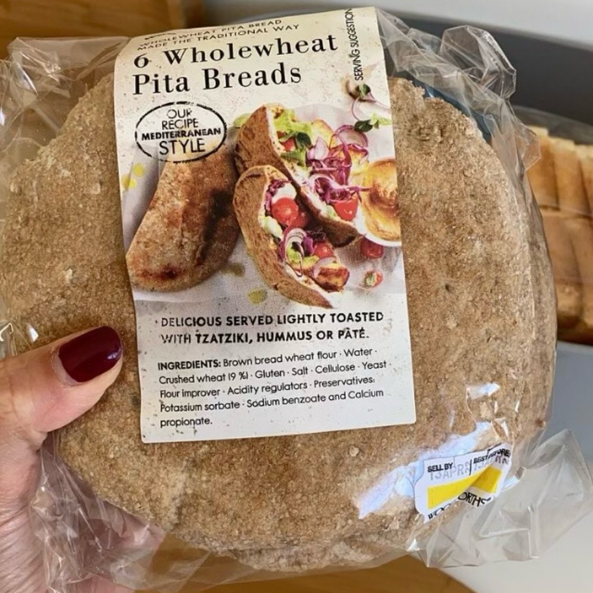 Woolworths Food Wholewheat pita breads Reviews abillion