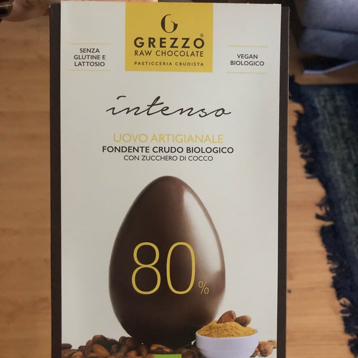 photo of Grezzo Raw Chocolate Uovo artigianale shared by @claudiapaci on  16 Apr 2022 - review