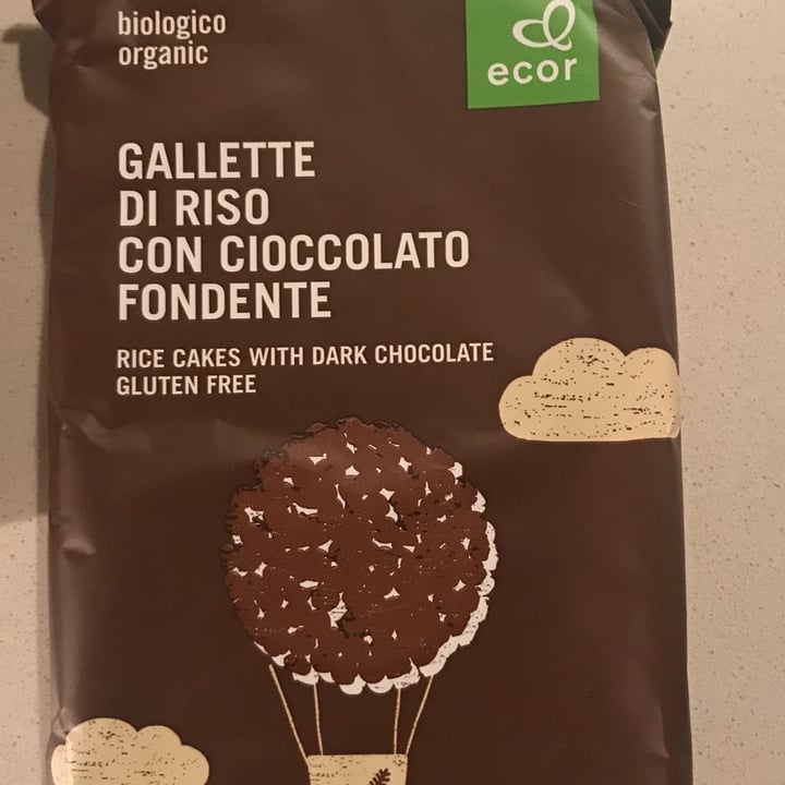 photo of Ecor Gallette di riso con cioccolato fondente shared by @saradiv on  22 Jan 2022 - review