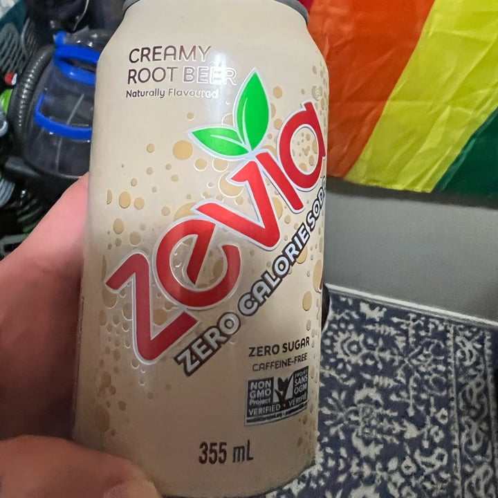 photo of Zevia Creamy root beer shared by @veganmika on  21 Nov 2022 - review