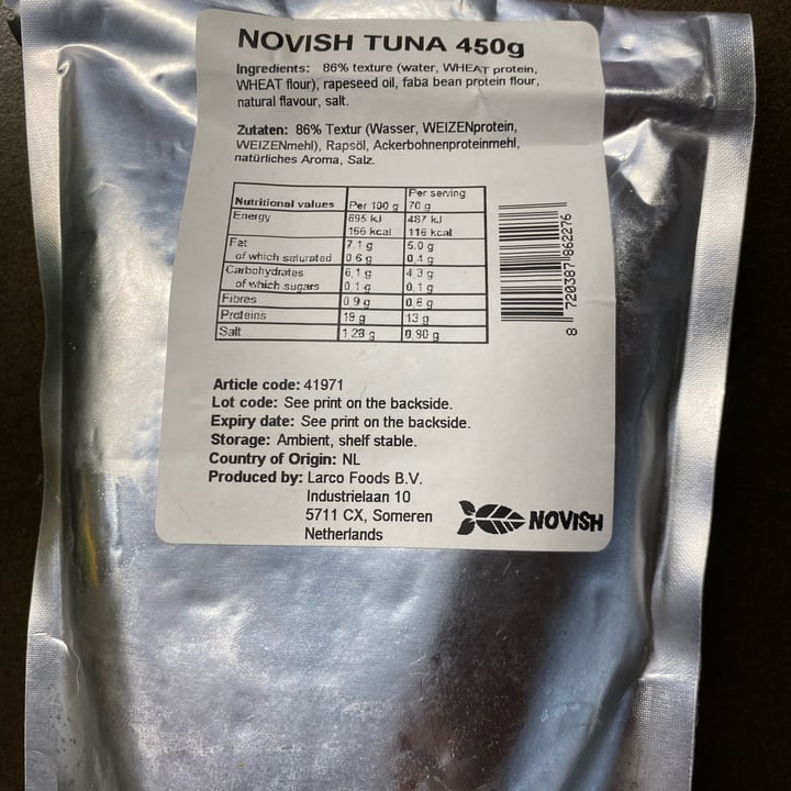 photo of Novish No Vish Tuna shared by @katia97 on  19 Oct 2022 - review