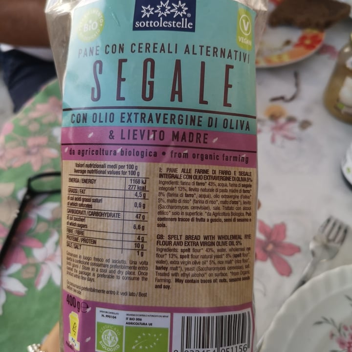 photo of Sottolestelle pane con cereali alternativi segale shared by @haruchan on  17 Jul 2022 - review
