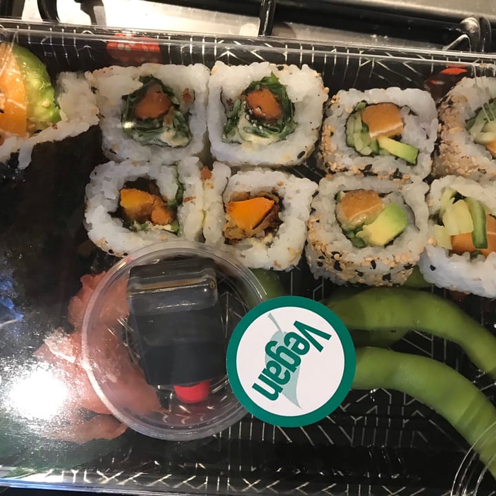 photo of Crazy Vegan Sushi Vegan Deluxe Box shared by @hgc on  31 Jul 2020 - review