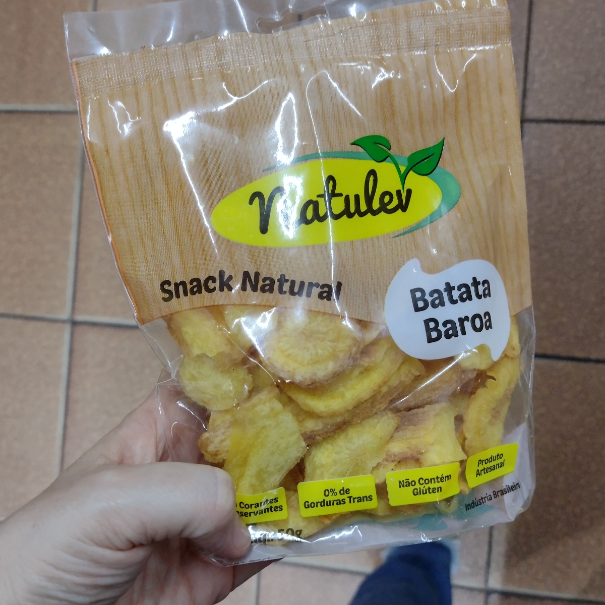 Snack Natural Batata Baroa from natulev - Vegan Product Reviews ...