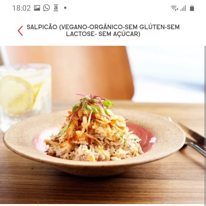photo of Camelia Ododo Restaurante - Cafe & Bar Organico Salpicão shared by @causaanimal on  24 Apr 2022 - review