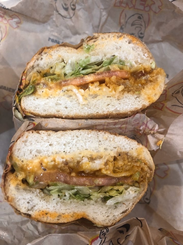 photo of Ike's Sandwiches James & The Giant Peach shared by @veganlita on  31 Dec 2019 - review