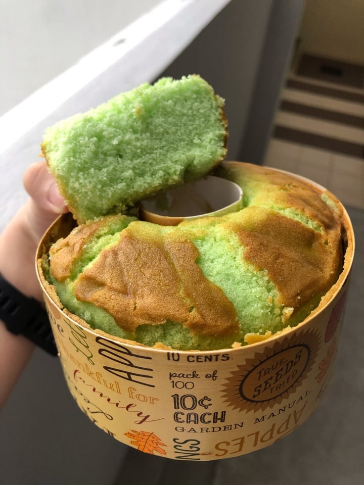 photo of Yes Natural Bakery Vegan Pandan Cake shared by @peasfulpea on  23 Apr 2019 - review