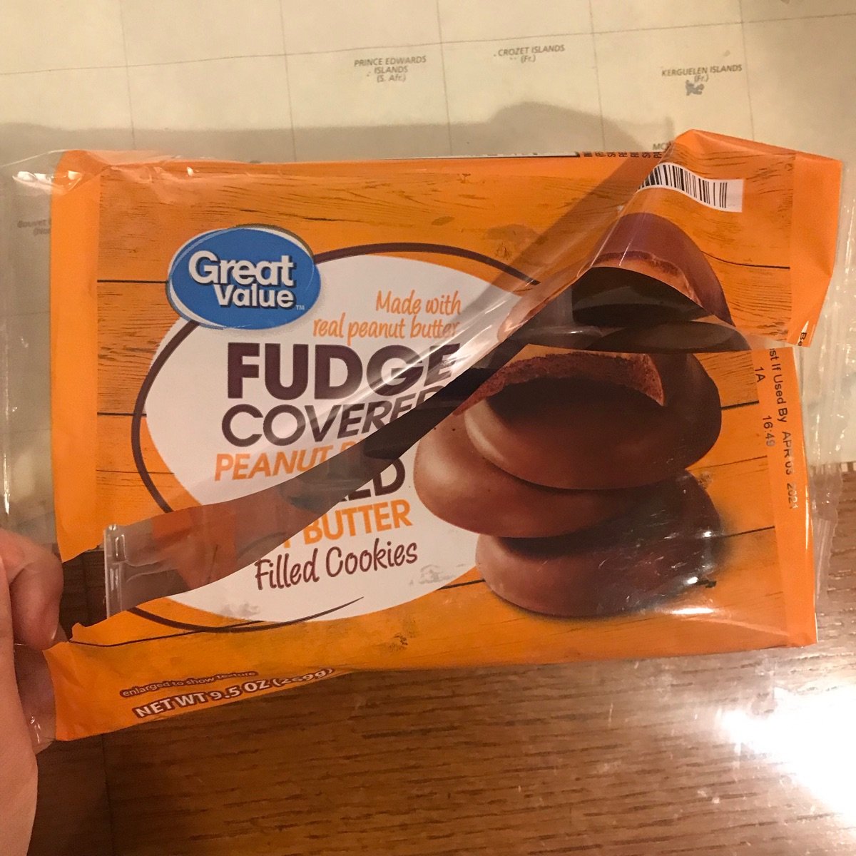 Great Value Fudge Covered Peanut Butter Filled Cookies Reviews abillion