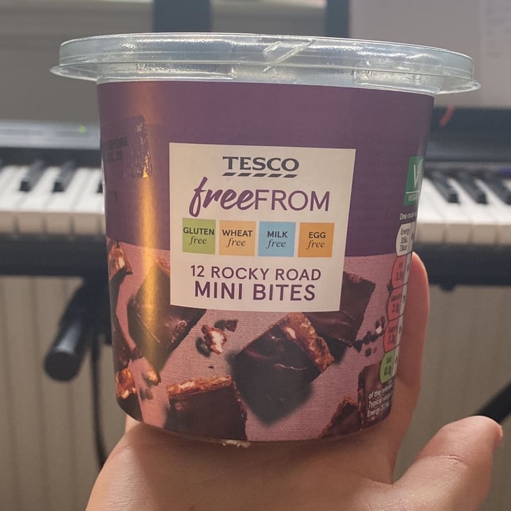 photo of Tesco Free From 12 rocky road mini bites shared by @fiona28 on  14 Jun 2022 - review