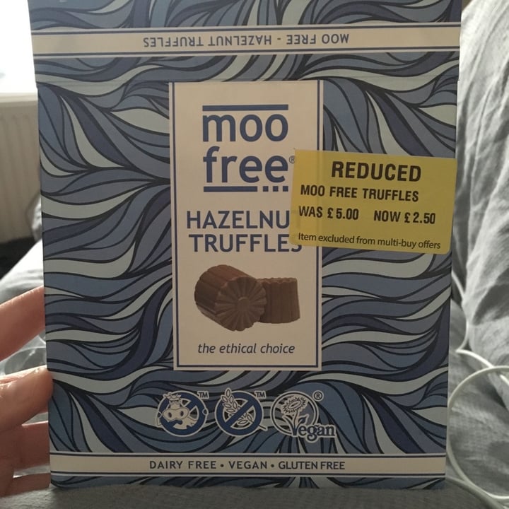 photo of Moo Free Hazelnut Truffles shared by @natasha1998 on  24 Mar 2020 - review