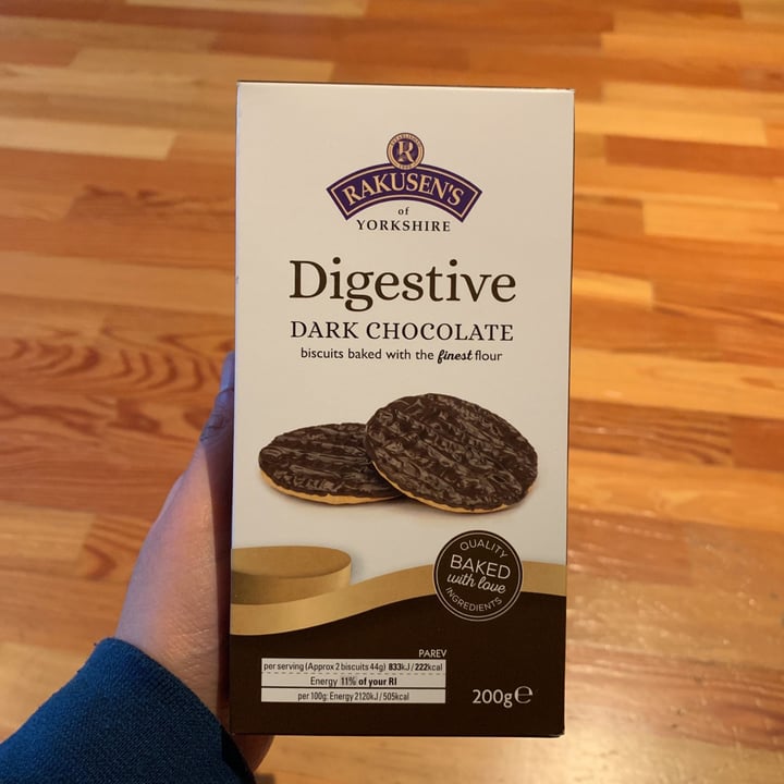 photo of Rakusen’s Dark chocolate digestive shared by @niky on  09 May 2019 - review