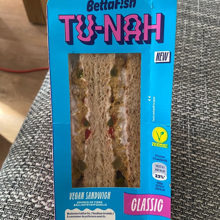 photo of BettaF!sh Tu-nah Vegan Sandwich Classic shared by @tinioceansoul on  24 Oct 2021 - review