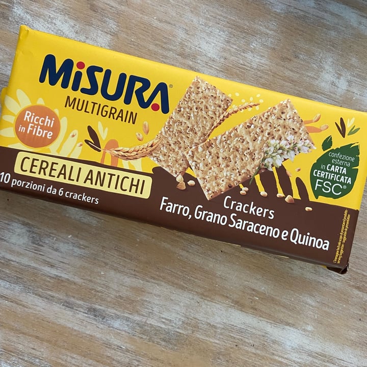 photo of Misura Fette Biscottate ai Cereali Antichi - Multigrain shared by @caropis on  27 Apr 2022 - review