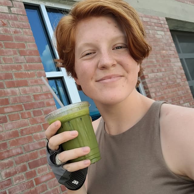 Photo of the dish “Iced matcha latte”